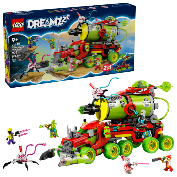 LEGO DREAMZzz™ 71499 Mateo's Spray Paint Truck