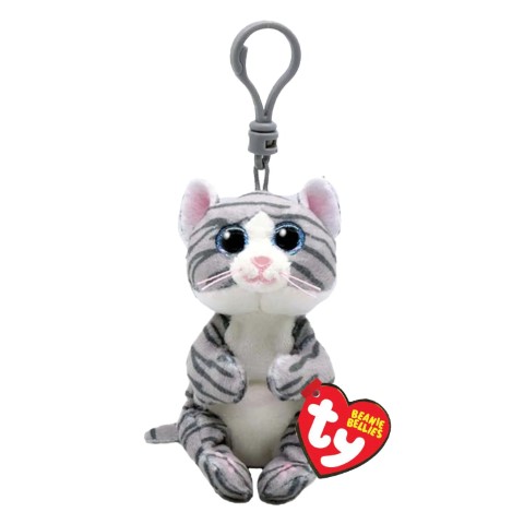 Ty Beanie Babies Bellies Clip Mitzi Cat 10cm