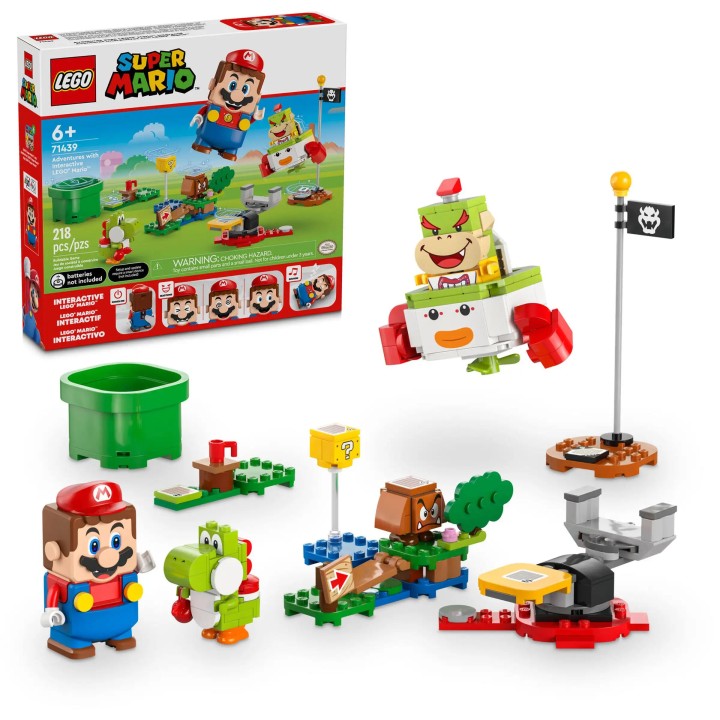 LEGO Super Mario 71439 Adventures with Interactive LEGO® Mario™ 11years +