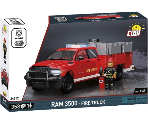 COBI Ram 3500 Fire Truck Model Kit