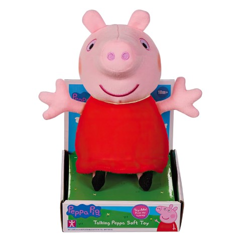 Peppa Pig Talking Peppa Soft Toy