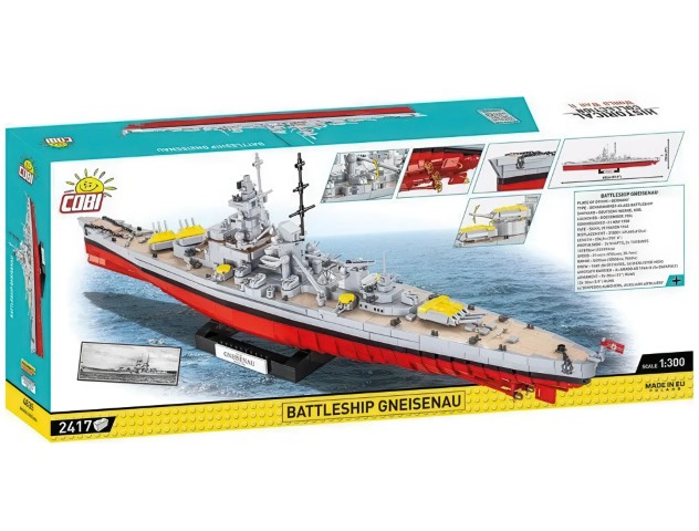 COBI Battleship Gneisenau Model Kit