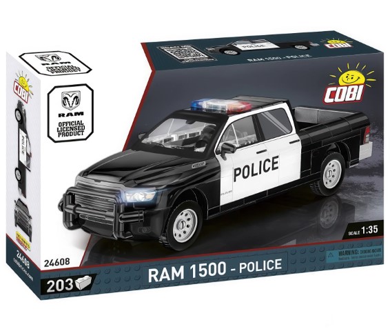 COBI Ram 1500 Police Truck Model Kit