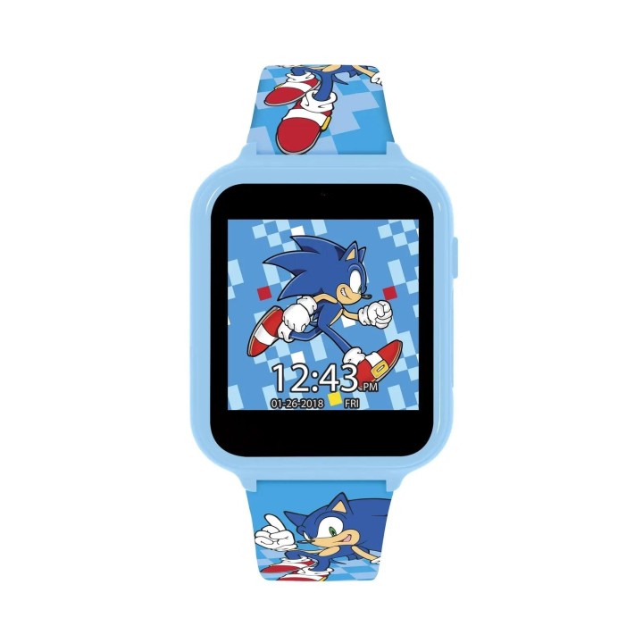 SONIC the Hedgehog Interactive Kids' Silicon Strap Watch 5years +