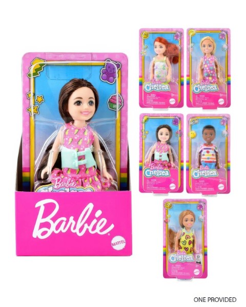Barbie Club Chelsea Doll - Assorted Yellow Heart Dress