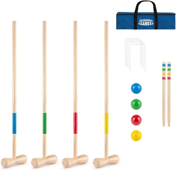 Grasshopper Games Croquet Set 5years +