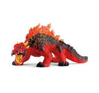 Schleich 70156 Magma Lizard Figure 11years +