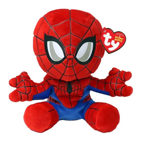 Ty Beanie Babies Marvel Spiderman Soft Toy 15cm