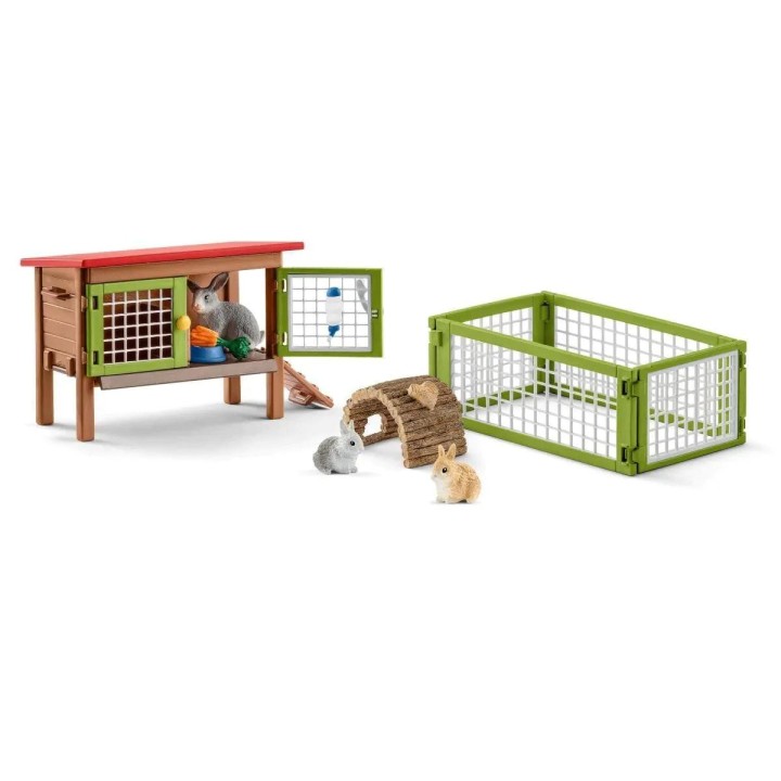 SCHLEICH 42420 Rabbit Hutch Playset 11years +