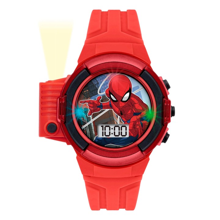 Spiderman Boy's Digital Quartz Watch with Silicone Strap 5years +