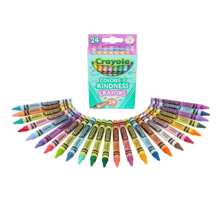 Colours of Kindness Crayons 24 Count 3years +