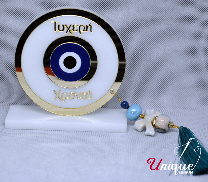 Christmas Lucky Charm Eye Plexi Wih Wish