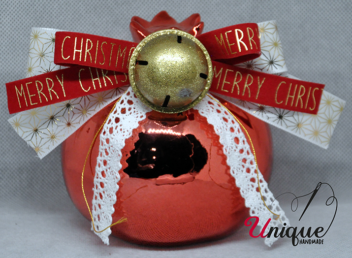 Christmas Lucky Charms Red Ceramic Pomegranate