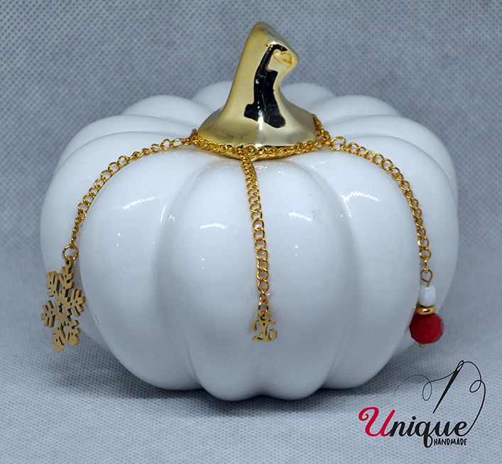 Christmas Lucky Charm Ceramic White Pumpkin