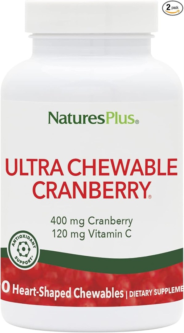 NATURES PLUS ULTRA CRANBERRY CHEW 90TABS