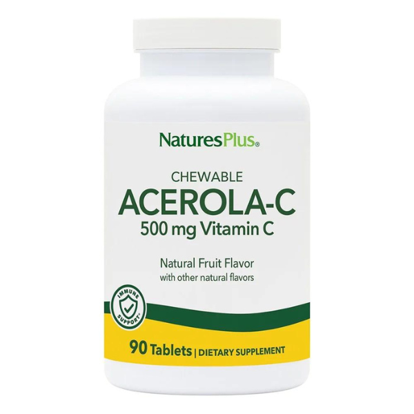 NATURES PLUS ACEROLA CHEW 500MG
