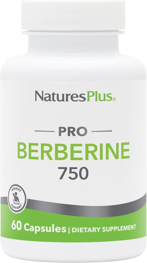 NATURES PLUS BERBERINE 750MG 60TABS