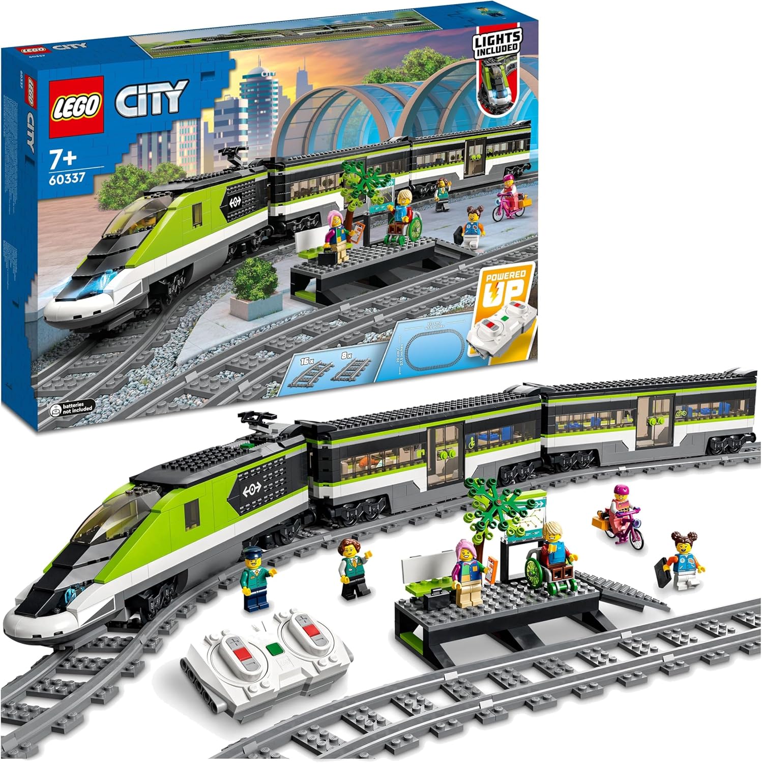 LEGO CITY EXPRESS PASSENGER TRAIN 60337 764PCS 7+