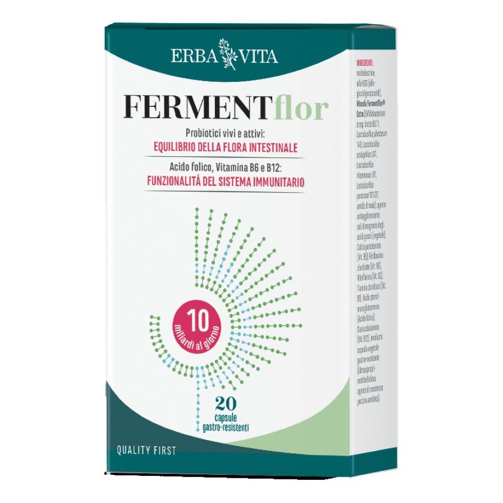 ERBA VITA FERMENTFLOR 20 CAPSULE