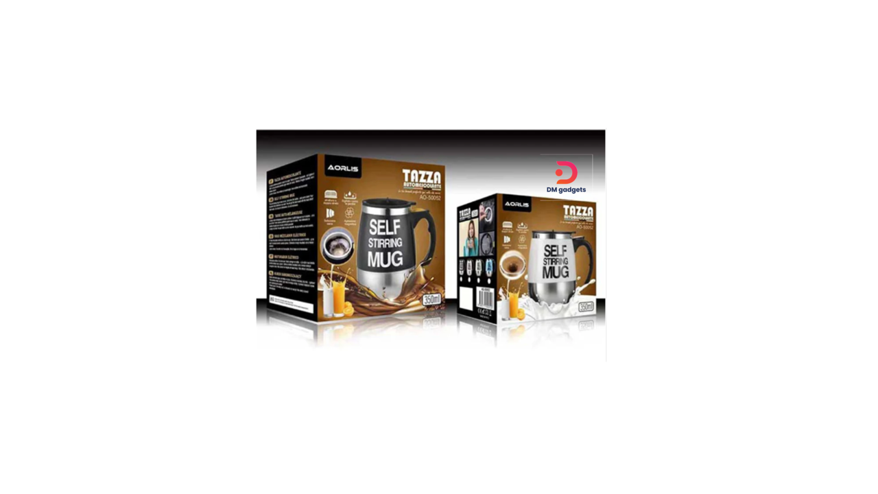 642X#AORLIS® AO-50052 Stirring Cup Auto Magnetic Mug 350ml