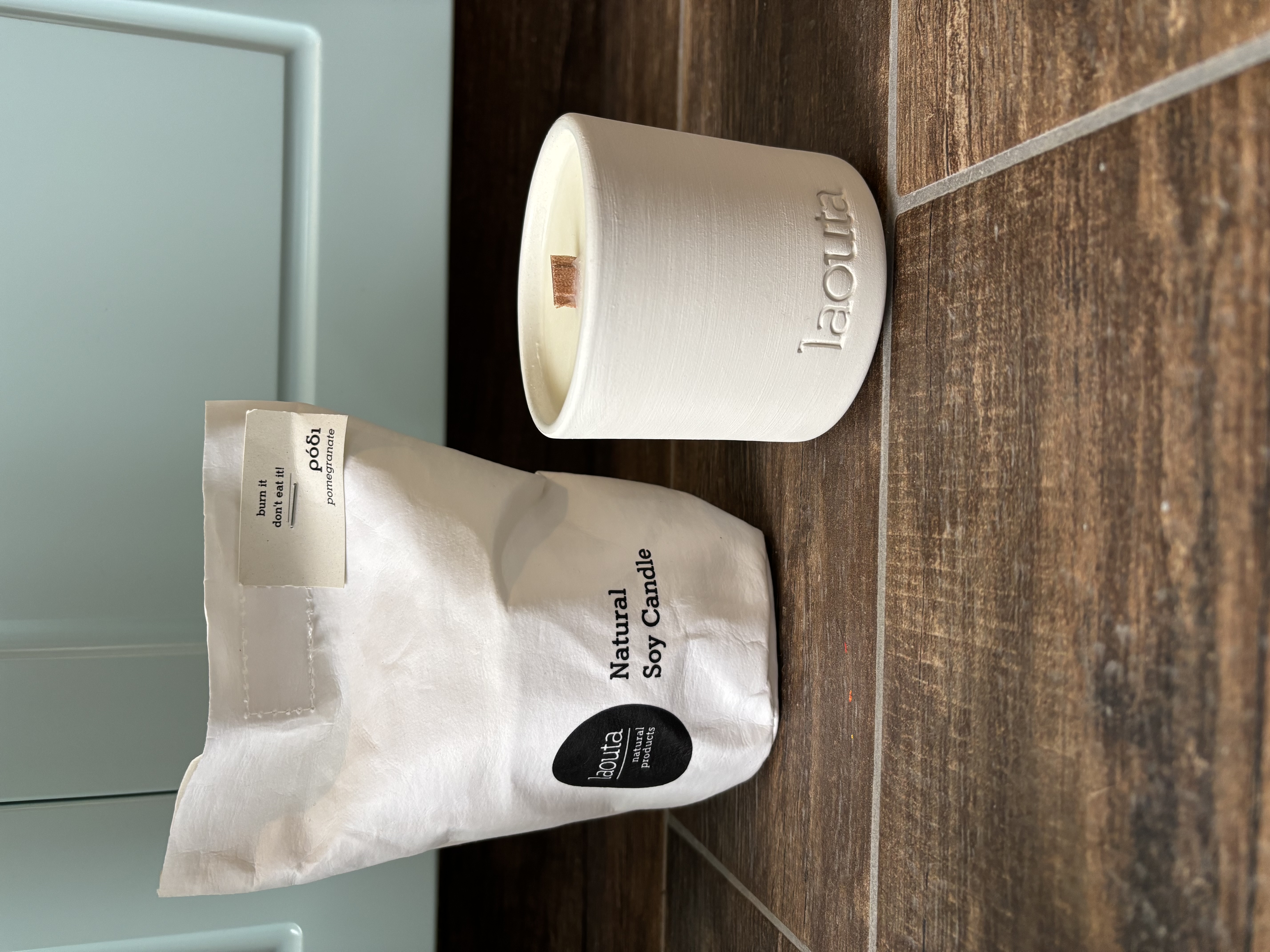 "Pomegranate" soy candle -  Laouta