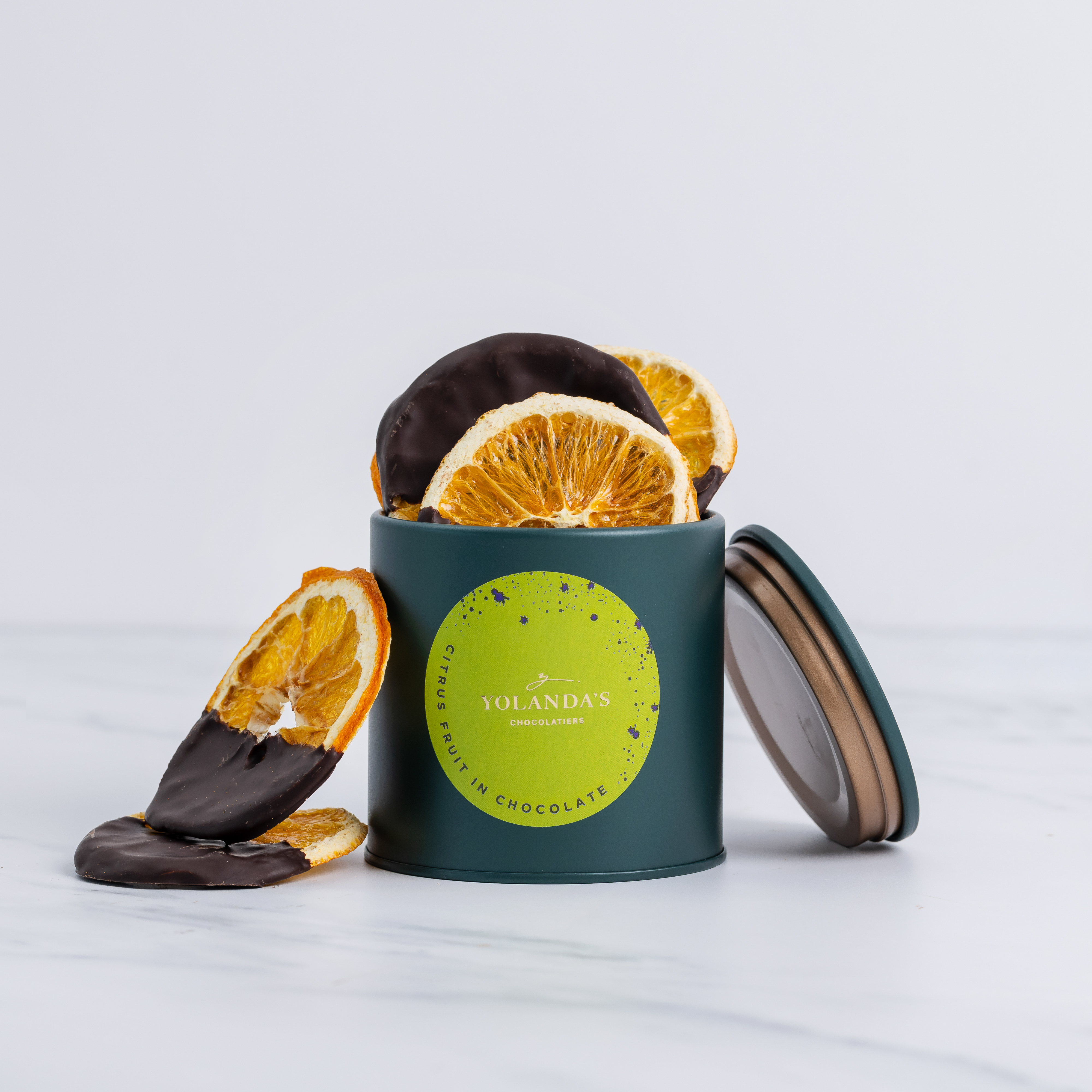 Citrus Dipped in Chocolate Tin