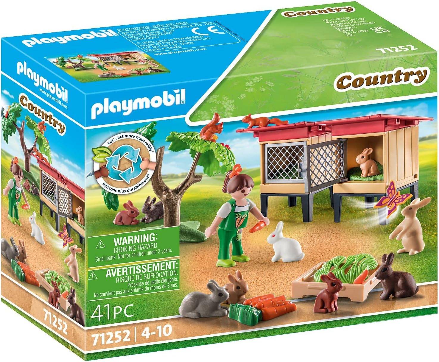 Playmobil Rabbit House 71252 Theme