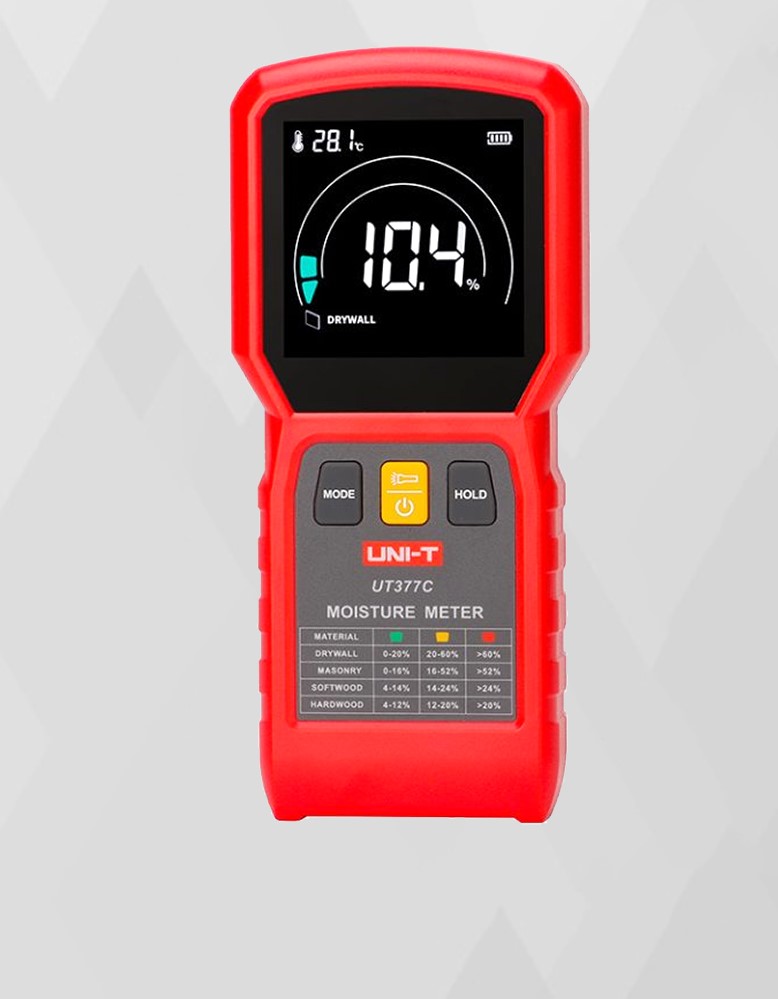 UNI-T -  UT 377C Pinless Moisture Meter