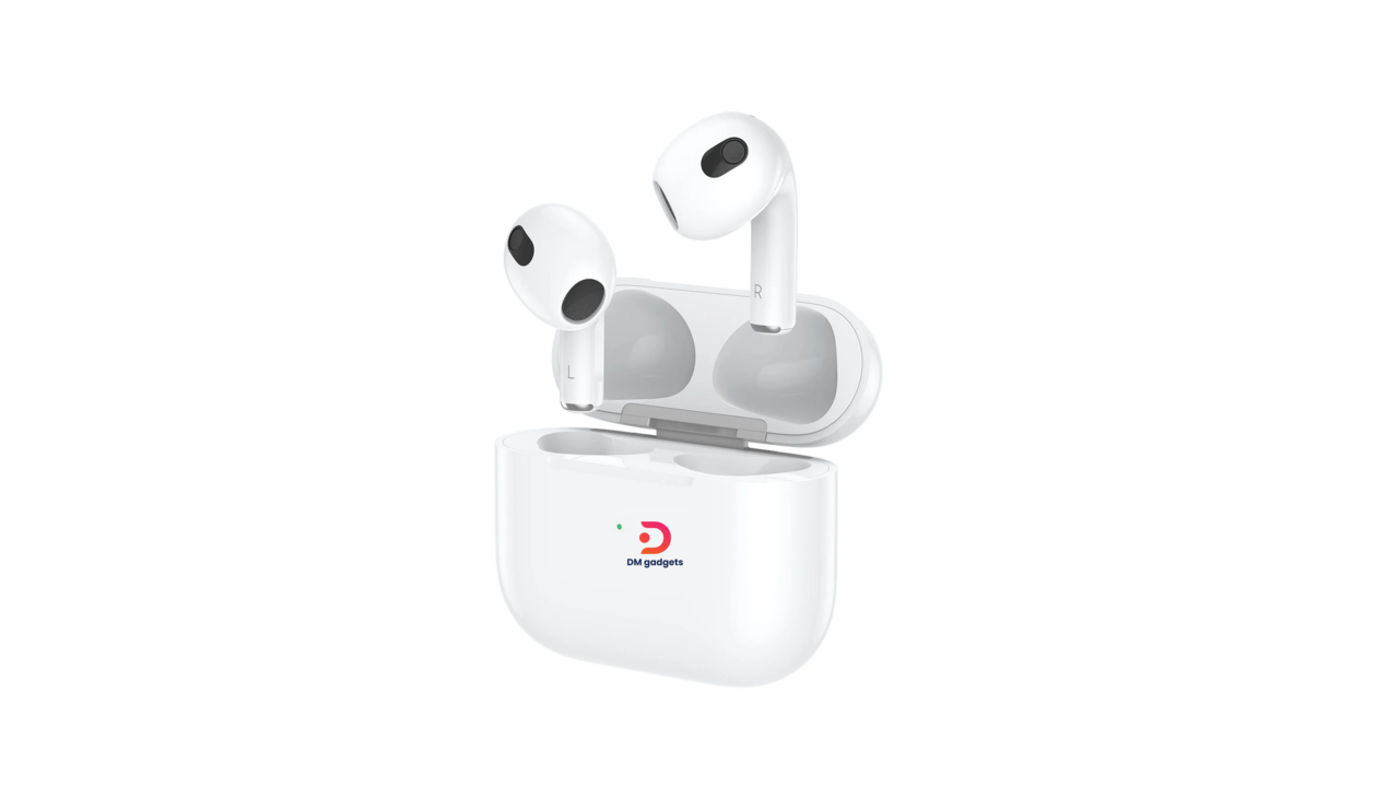 512A#Erdom® IP-5035 True Wireless Headphones 5.3V with Charging Case (White)