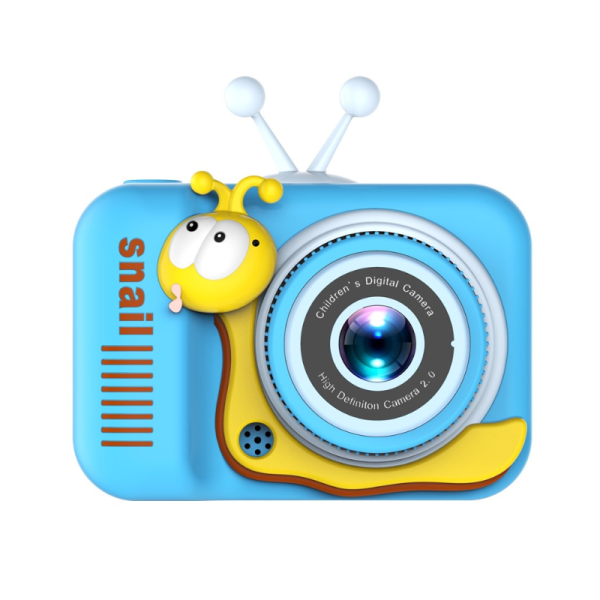 Children's digital camera Q2 – Snail – Blue