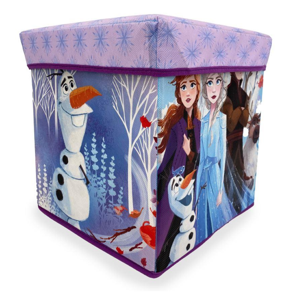 DISNEY FROZEN MULTIFUNCTIONAL STORAGE POUF FOR SITTING 30x30cm