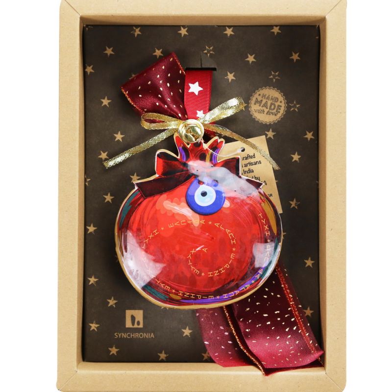 Γούρι Ρόδι με Μάτι – μέταλλο