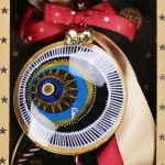 Γούρι Μάτι μεγάλο μεταλλικό-Modern 30×19εκ.