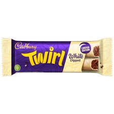 Cadbury Twirl White Dipped 43g
