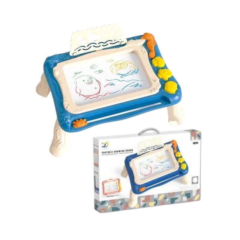 Magnetic drawing board (blue)