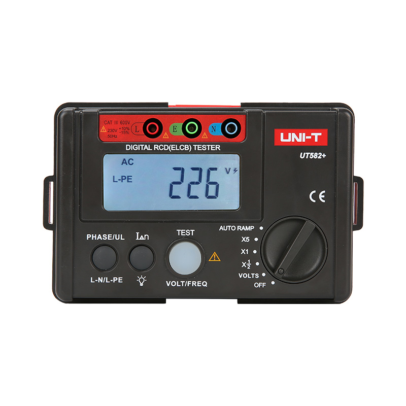 UNI-T - UT582+ Digital RCD (ELCB) Tester