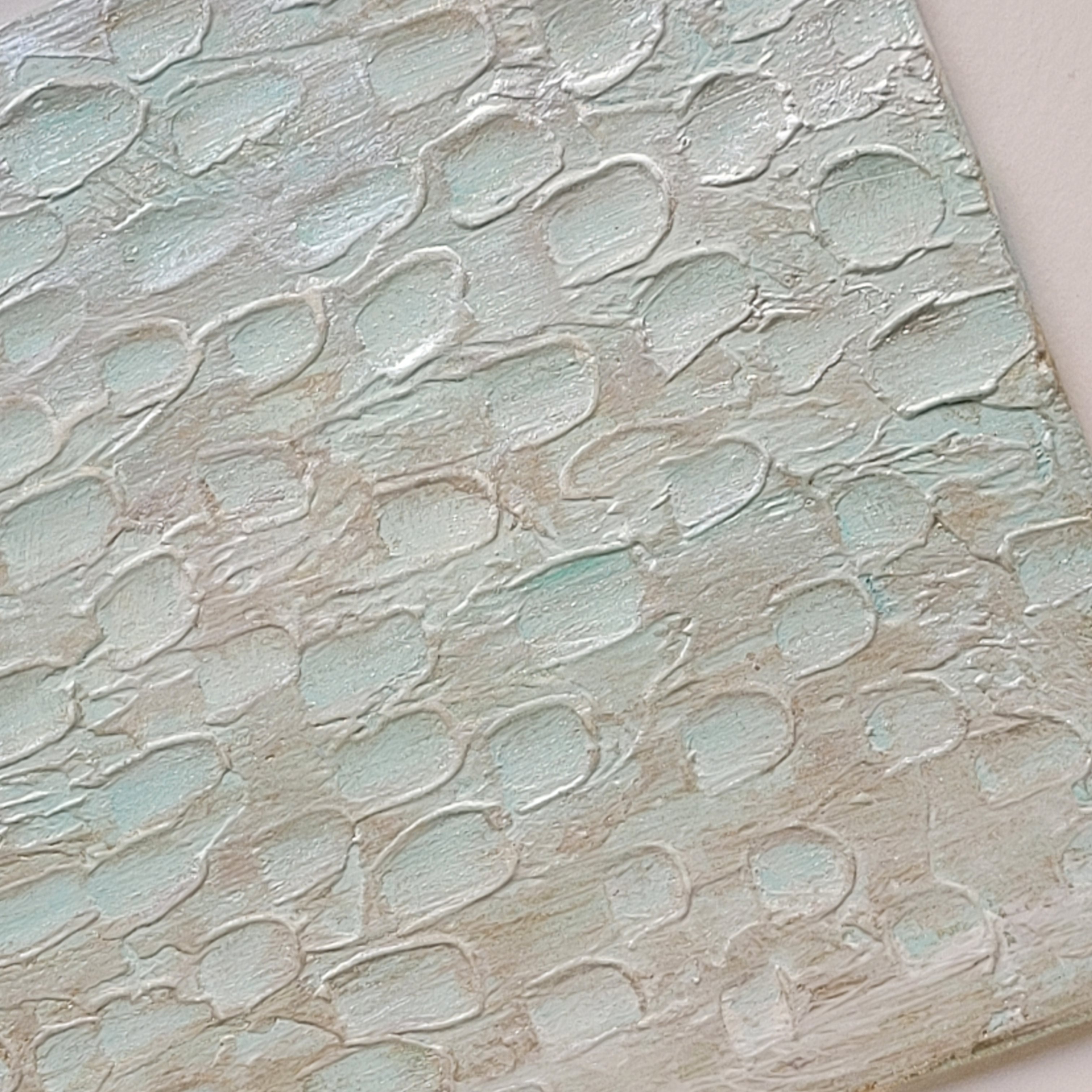 A Snowy Day - 13x13cm (Framed 27x27cm)