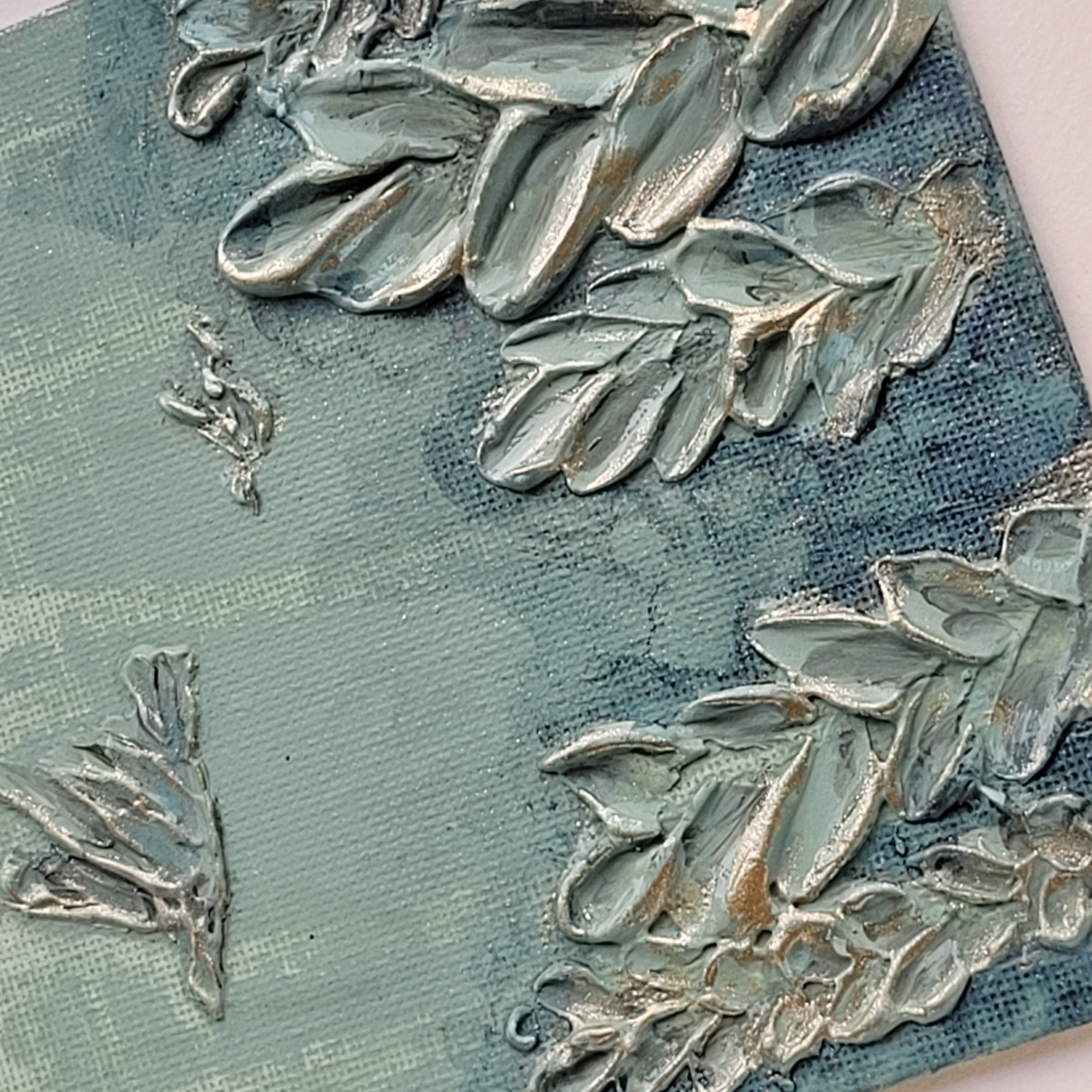 Through the Rain - 13x13cm (Framed 27x27cm)