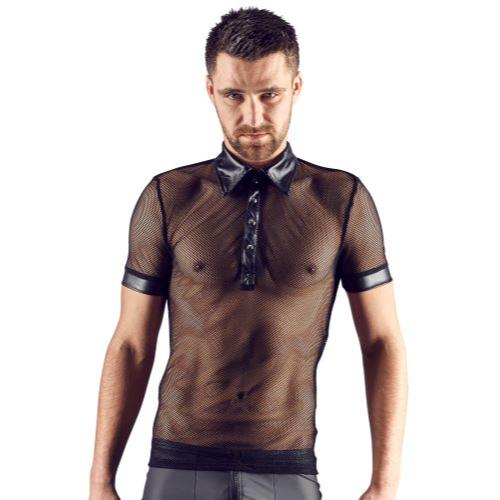 Seductive Net Polo Shirt L