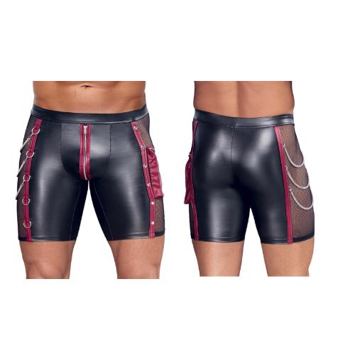 Tight-fitting, emphasising pants Cool matte look, net at the sides XL