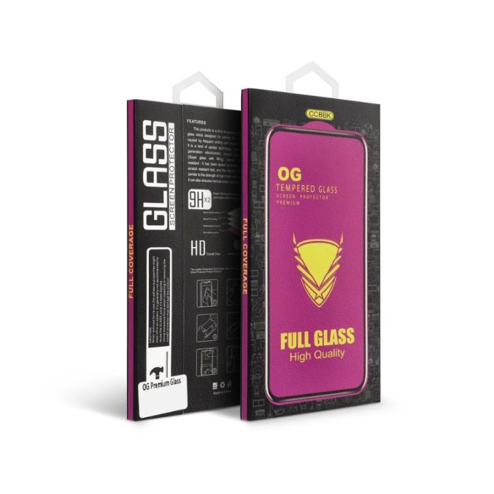 OG Premium Glass Protector Samsung Galaxy A54 / S23 FE Black