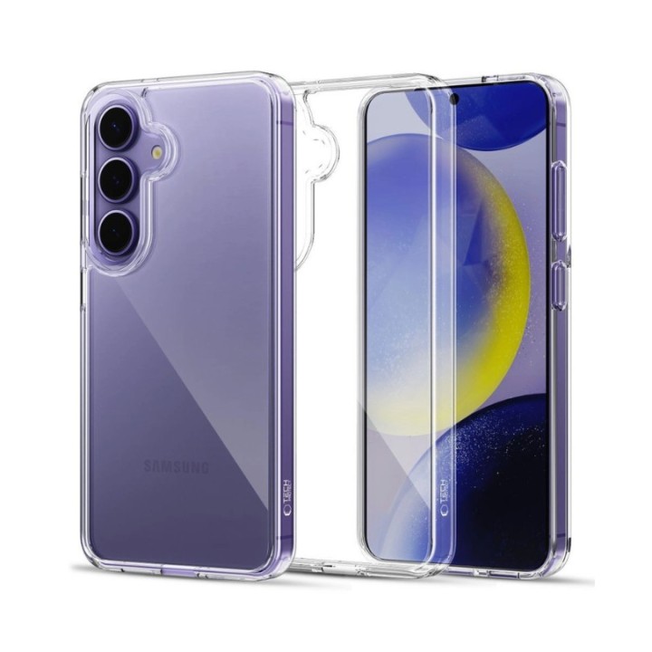 Samsung Galaxy S25 Tech-Protect Flexair Hybrid Case Clear