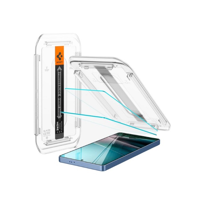 Spigen Glas.tR EZ FIT 2-pack tempered glass for Samsung Galaxy S25 Ultra