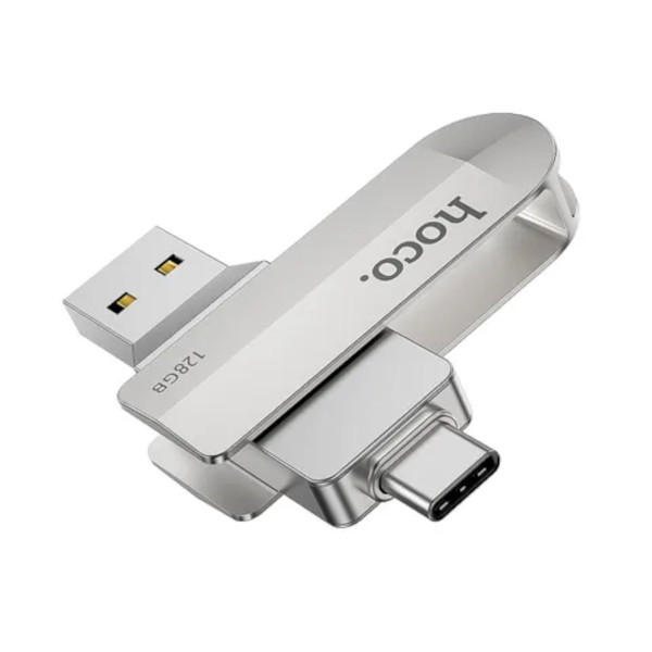 Hoco Pendrive USB A + Type C 128GB