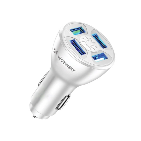 Wozinsky Car Charger 50W 4x USB-A QC