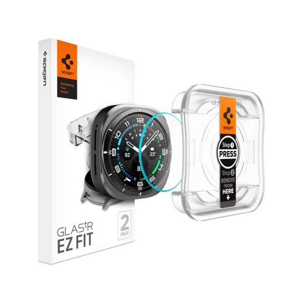 Spigen GLAS.tR ez Fit Galaxy Watch Ultra 47mm (2 Pack)