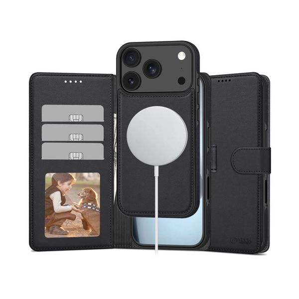 Tech-protect Wallet MagSafe Apple iPhone 17 Pro Max Black