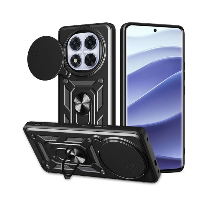 Tech-Protect Camshield Pro Xiaomi Redmi Note 14 Pro 5G / Poco X7 5G Matte Black