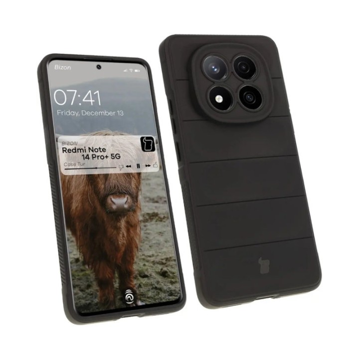 Bizon Case Tur Xiaomi Redmi Note 14 Pro+ 5G black
