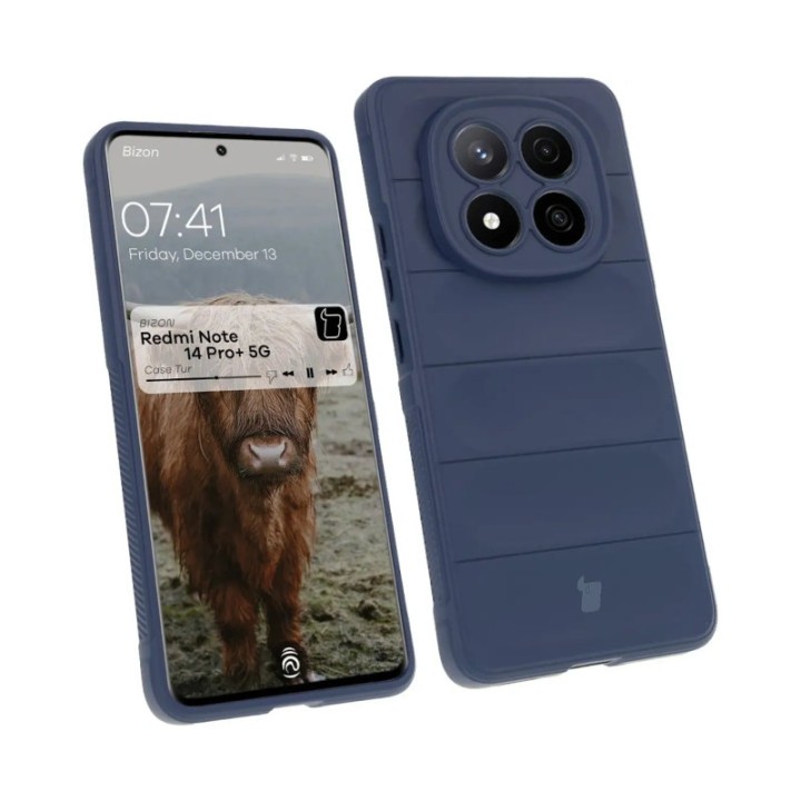 Bizon Case Tur Xiaomi Redmi Note 14 Pro+ 5G navy blue